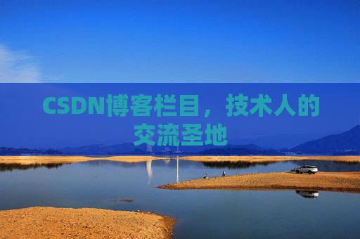 CSDN博客栏目，技术人的交流圣地